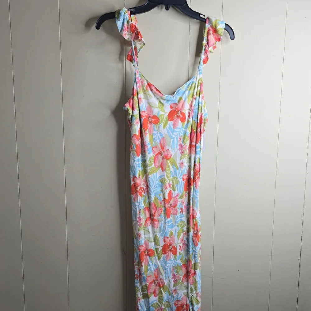 Roxy Daydreamer Floral Maxi Sundress  Medium